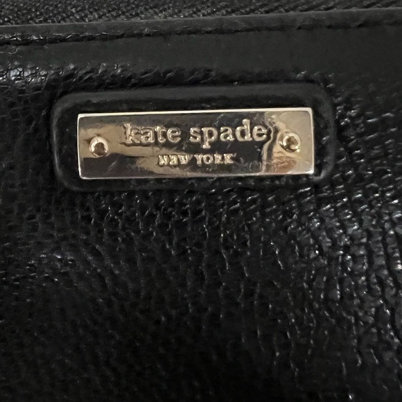 Kate Spade Continental Zip-around Black Leather Wallet - Picture 7 of 13